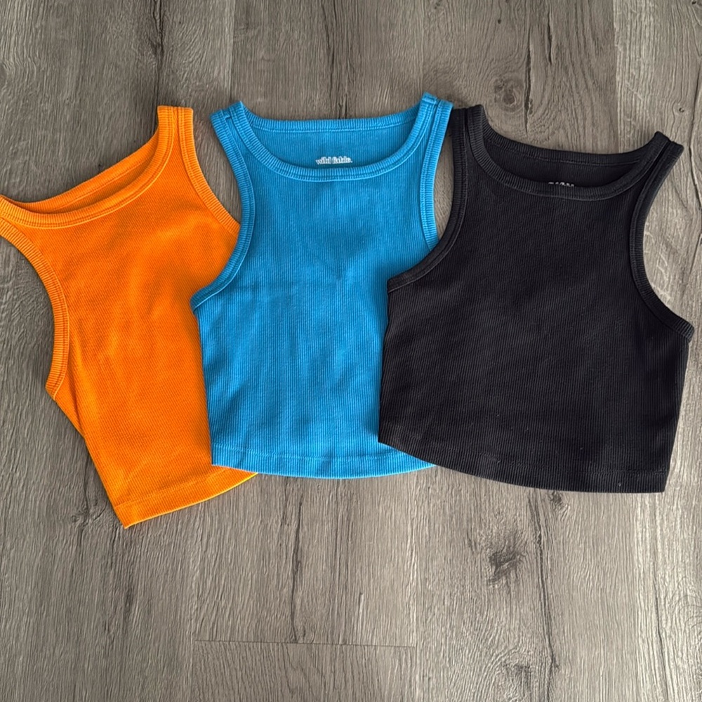 Wild Fable Cropped Tank Tops